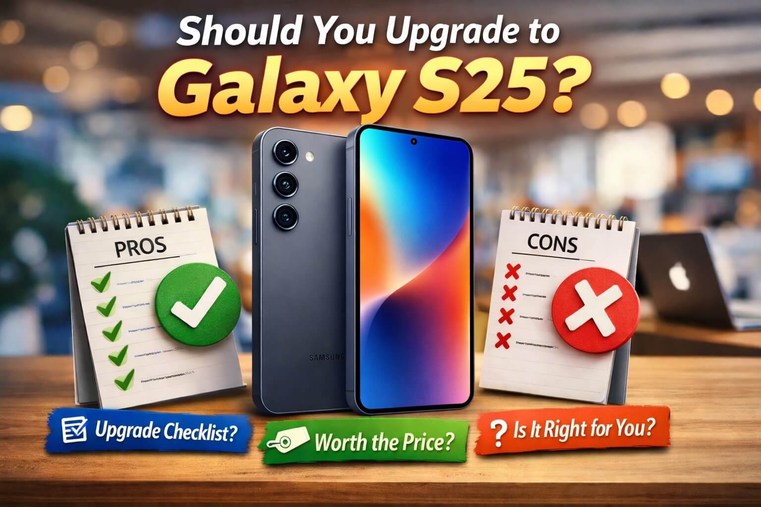 Should You Upgrade to Galaxy S25? Pros, Cons, Checklist & Is It Worth It?